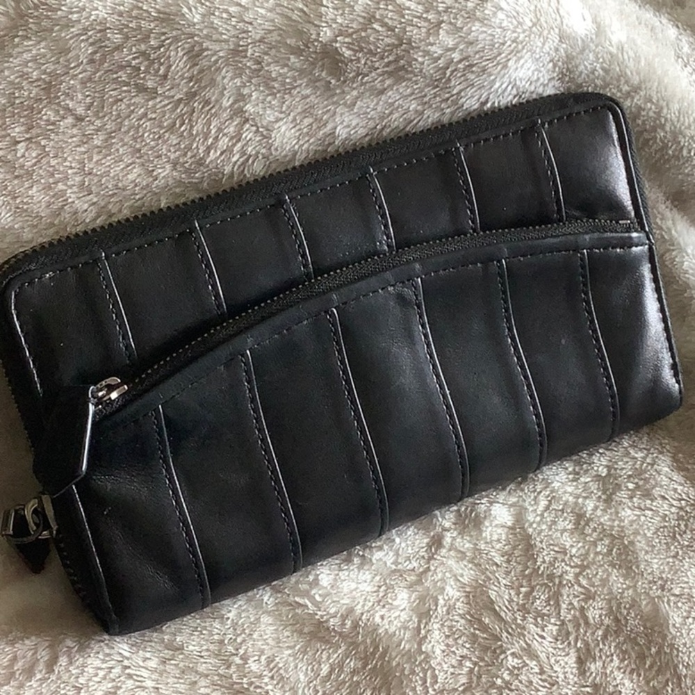 Reed Krakoff black leather wallet